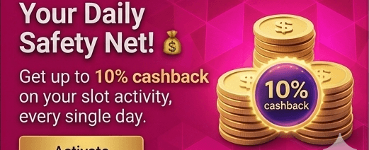 VIP Weekly Cashback promotion